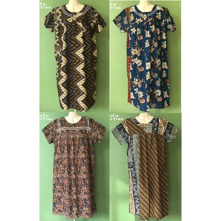 XL-3XL COTTON Batik Pambahay Daster Dress 2 (Assorted)