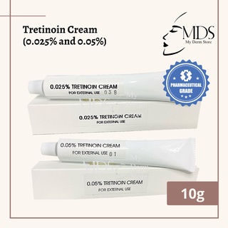 Tretinoin Cream 0.025% 0.05% 10g