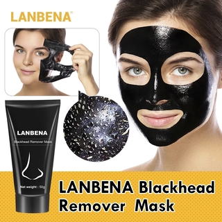 LANBENA Blackhead Remover Cream Face Mask Peeling Off Acne Treatment Natural Bamboo Skin care