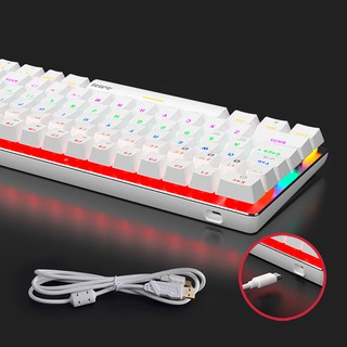 AJAZZ AK33 RGB Gaming Mechanical Keyboard Bluetooth and Wired Connection 82-Key Layout (5)