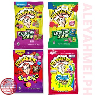 WARHEADS SMASHUP EXTREME SOUR & CUBES and Super Sour Candy Spray