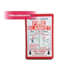 Fire blanket 1.2M*1.2M Home Fire Safety Blanket Fire Fighting Prevention