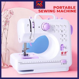 COD Desktop Sewing Machine 12 Stitches Portable Household Sewing Machine with Foot Pedal