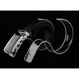 5pcs Fashion Boutiques display props Belt display racks Acrylic girdle Display Stand holder desktop