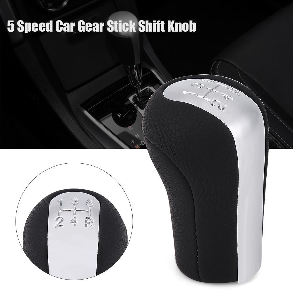 5 Speed Car Gear Stick Shift Knob Head for Toyota Yaris/Vitz