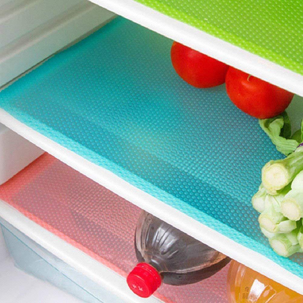 Refrigerator Pad Antibacterial Antifouling Mildew Moisture Absorption Drawer Pad
