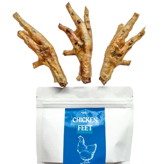 Dehydrated Chicken Feet Chew Treats For Dogs by Harley's Home Kitchen