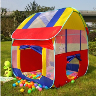 Portable Pop Up Kids Play House Tent Indoor Outdoor Playhouse