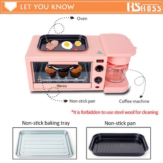 Oven 3-IN-1 Multi-Function Electric Oven Breakfast Machine Coffee Maker Breakfast Maker (2)