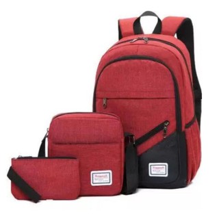 3in1 Backpack With Sling And Pouch