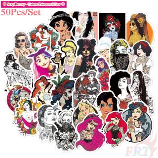 ❉ Sexy Beauty - Series 05 Tattoo Princess Stickers ❉ 50Pcs/Set Punk Mixed Laptop Doodle Stickers