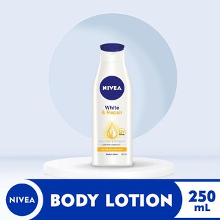 NIVEA Body Lotion White and Repair with UV Filter, 250ml