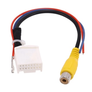 car lightcar ledled light for car♚❆☞Ready stock 16 Pin Car Rear View Camera Adapter Cable for Toyot