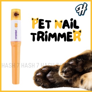 dogﺴ☂▽[ NATURE SKIN ]PET NAIL TRIMMER Pedi Paws Electronic Pet Manicure Claw Grooming Grinderfor Cat