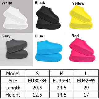 AMY Shoes Covers Waterproof Silicone Shoes Protectors for (1)