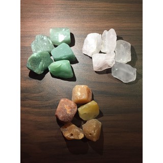 Raw Stone Crystal Pendant Carnelian, Rose Quartz, Aventurine, Red Jasper, Howlite (PER PIECE)