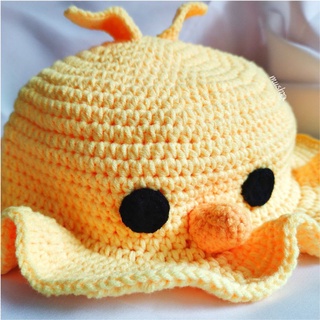 Crocheted Handmade Bucket Hat - @mushocrochets