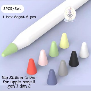 Apple Pencil Tip Nip Cap Silicone Cover Case 1st 2nd gen