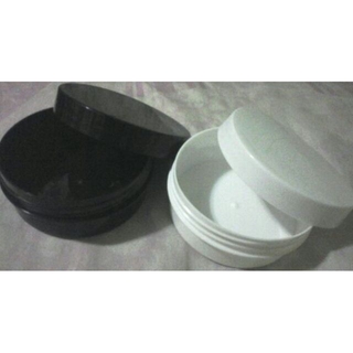 50g -100g - 200g FLAT COLORED TWISTED PLASTIC CONTAINER