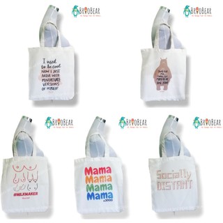 MOM Statement Eco-Friendly Tote Bags by BlessedMilk