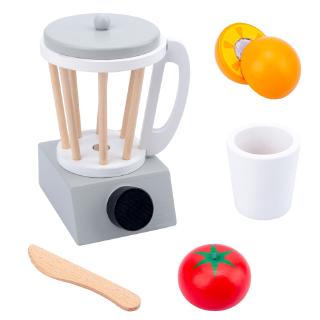 Pretend Play Set Kids Girls Simulation Kitchen Toys Wooden Educational Toy Set Toaster Blender Mixer (7)