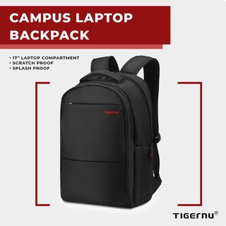TigerNu T-B3032A 17" Anti-Theft Backpack w/ Free Lock