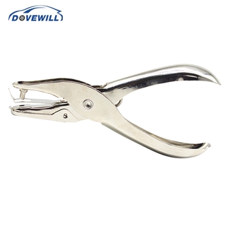 Dovewill 3mm Single Hole Puncher, Punch Capacity, Ticket Craft Puncher Metal Cut Plier