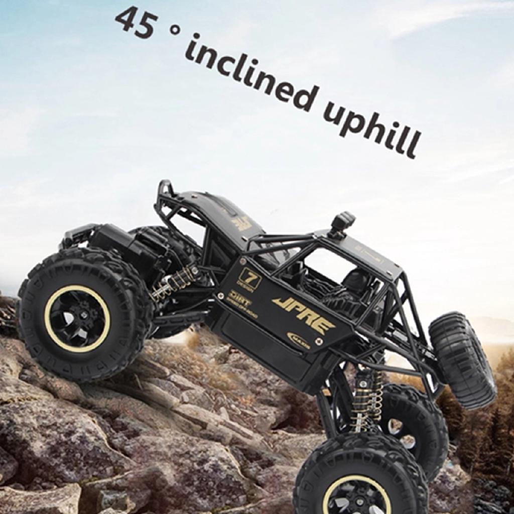 NEW 4WD RC Monster Truck Off-Road Vehicle Buggy Crawler Car w/ Remote Control (8)