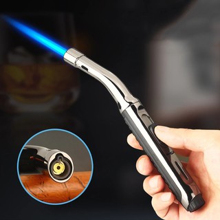 Super Long Cooking Gas Lighter Kitchen Pipe Jet Torch Lighter Metal BBQ Windproof Lighters Smoking A