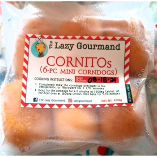 Lazy Gourmand CORNITOS 490G - MINI Corndogs (ғᴏʀ ᴍᴇᴛʀᴏ ᴍᴀɴɪʟᴀ & ɴᴇᴀʀʙʏ ᴄɪᴛɪᴇs ᴏɴʟʏ)