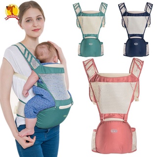 【Ready Stock】Baby Carrier ۞✙▽Baby Carrier ☁Mesh Baby Carrier Kid Waist Stool Hip Seat Backpacks❀