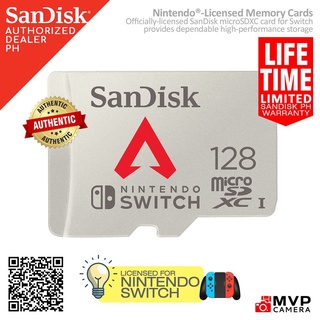 【Fast Delivery】sandisk memory cardSanDisk 128GB Apex Legends UHS-I microSDXC Memory Card for the Nin
