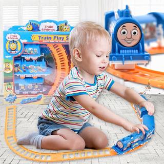Kids Toys Mini Electric Train Thomas/Prince/Spiderman Train Track Set
