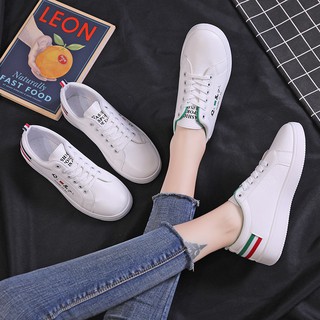 2020 new white shoes summer women's new street style wild student Korean style shoes