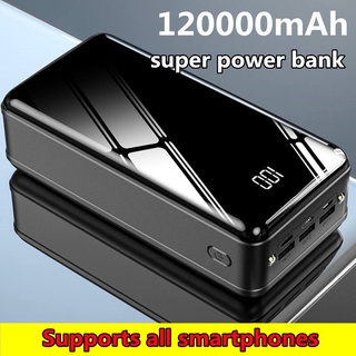 Solar power bank 80000mAh 120000mAh powerbank original For All Smartphones Waterproof fast charging