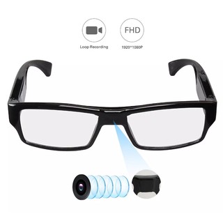 1080P Eye Glasses With Hidden Camera NO Hole portable Invisible DVR Video Cam HD High Tech Spy Cam (1)