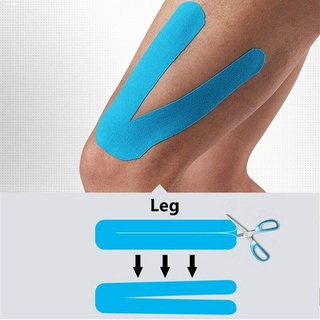 Sports & Outdoor Accessories☋▬KT Kinesiology Tape-Waterproof 5*5cm Elastic Roll Tape Muscle Patch In