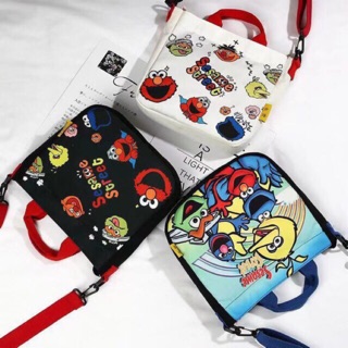 Korean canvas handbag shoulder Sling bag for women