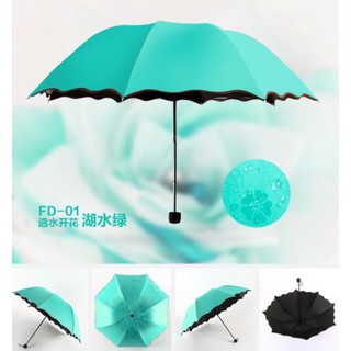 Magic Blossom Manual Umbrella Sun/Rain UV Folded Umbrella