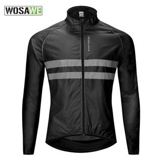 WOSAWE off-road motorcycle riding jacket/bicycle riding reflective long-sleeved breathable skin wind
