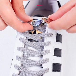 AL 1Pair Elastic Magnetic shoelaces Quick No Tie Shoe Laces Kids Adult Unisex Locking Shoelace Flats Sneaker Shoe Laces Strings