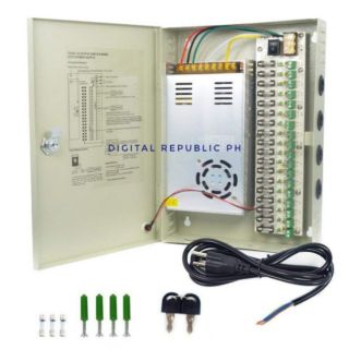 12V 20A Centralized Power Supply with Fan (Fuse Type)