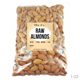 ✢Raw Whole Almonds (500g & 1kg)
