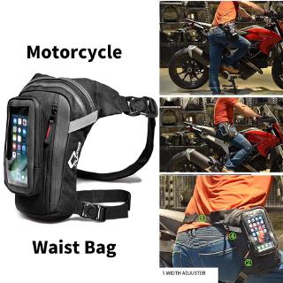 Motorcycle Bag Men Moto Leg Bag Motorbike Oil Fuel Tank Bag Moto Motocicleta Side Bag Waist Pocket Outdoor Package Bag