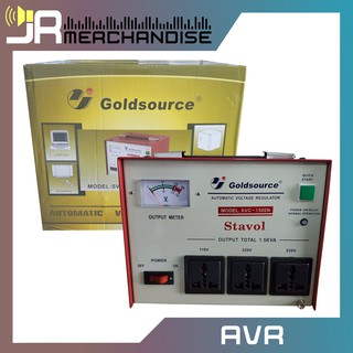 Goldsource Automatic Voltage Regulator AVR 1500 watts SVC-1500N with Time Delay