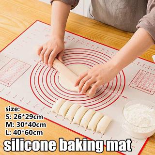 Non Stick Silicone Baking Mat With Scale Rolling Dough Pad Kneading Mat Kitchen Cooking Pastry Sheet (1)
