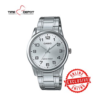 Casio MTP-V001D-7BUDF Silver Stainless Steel Watch For Men
