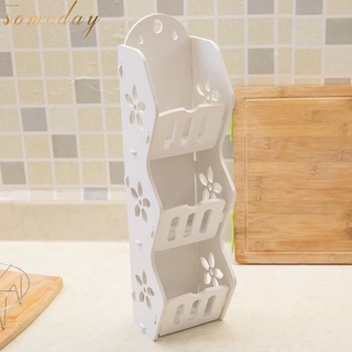New products❇✴Someday 3 Layers Storage Rack Shelf Wall Hanging Organizer For Bathroom Cosmetics Make