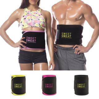 Keep Fit Sports Research Sweet Sweat Premium Waist Trimmer for Men & Women FIT weight less fat less
