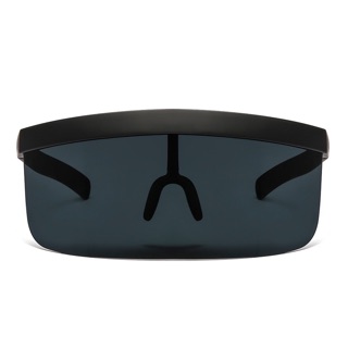 newst Oversized Exaggerated Visor Wrap half face Shield Large Mirror Sunglasses Guard (7)